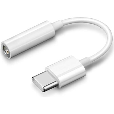 SiGN USB-C auf 3,5mm AUX Adapter - Weiß - Audio Adapter SiGN USB-C auf 3,5mm AUX Adapter - Weiß - Audio Adapter