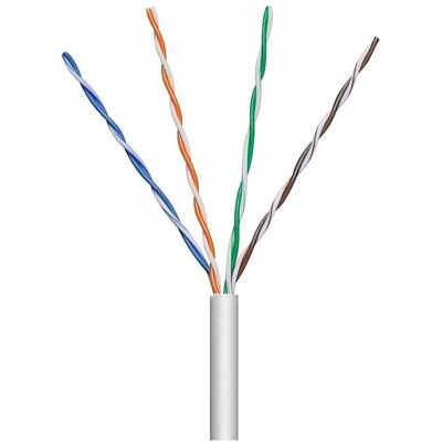 Techly ITP7-UTP-IC-CCA Netzwerkkabel U/UTP (UTP) (U/UTP, CAT5e, 305 m), Netzwerkkabel Techly ITP7-UTP-IC-CCA Netzwerkkabel U/UTP (UTP) (U/UTP, CAT5e, 305 m), Netzwerkkabel