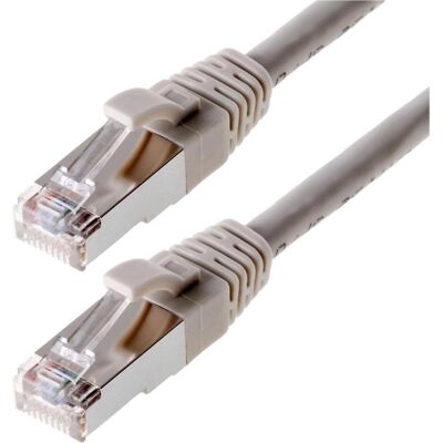 Herweck Heros - Patch-Kabel - RJ-45 - 10m - Cat 5e - Grau - Netzwerkkabel Herweck Heros - Patch-Kabel - RJ-45 - 10m - Cat 5e - Grau - Netzwerkkabel