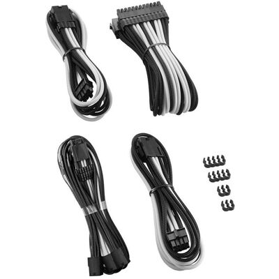 CableMod PRO ModMesh 12VHPWR Cable Extension Kit - schwarz/weiss (45 cm), Interne Kabel (PC) CableMod PRO ModMesh 12VHPWR Cable Extension Kit - schwarz/weiss (45 cm), Interne Kabel (PC)
