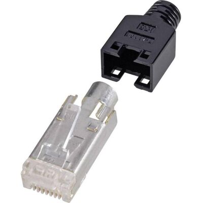 Renkforce RJ45-Stecker abgeschirmt CAT5e - Gerade 10 St Renkforce RJ45-Stecker abgeschirmt CAT5e - Gerade 10 St