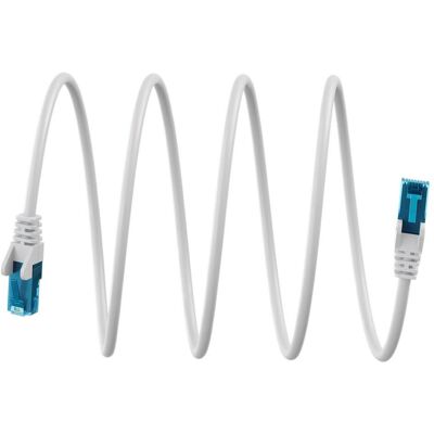 Goobay CAT 6A Patchkabel U/UTP, weiss (U/UTP, CAT6a, 15 m), Netzwerkkabel Goobay CAT 6A Patchkabel U/UTP, weiss (U/UTP, CAT6a, 15 m), Netzwerkkabel
