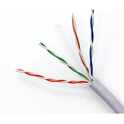 Qoltec 50359 UTP-Netzwerkkabel - Cat6 - 305M - Grau Qoltec 50359 UTP-Netzwerkkabel - Cat6 - 305M - Grau