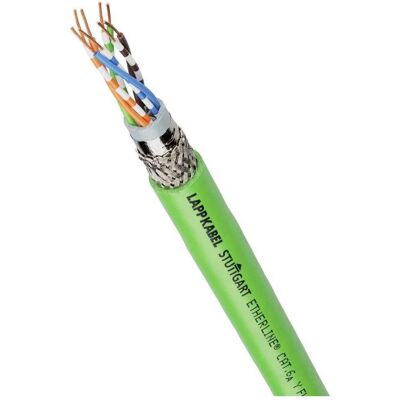 Lapp Etherline Cat.6a Y Flex Fc (SF/UTP, CAT6a, 500 m), Netzwerkkabel Lapp Etherline Cat.6a Y Flex Fc (SF/UTP, CAT6a, 500 m), Netzwerkkabel