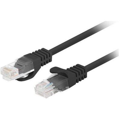 Lanberg PATCHCORD CAT.6 UTP 3M Schwarz FLUKE PASSED 10ER-PACK (U/UTP, CAT6, 3 m), Netzwerkkabel Lanberg PATCHCORD CAT.6 UTP 3M Schwarz FLUKE PASSED 10ER-PACK (U/UTP, CAT6, 3 m), Netzwerkkabel