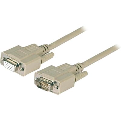 EFB Elektronik EFB VGA Verlängerungskabel,2x HD-DSub 15,St.-Bu.,3,0m,beige (3 m), Videokabel, Beige EFB Elektronik EFB VGA Verlängerungskabel,2x HD-DSub 15,St.-Bu.,3,0m,beige (3 m), Videokabel, Beige