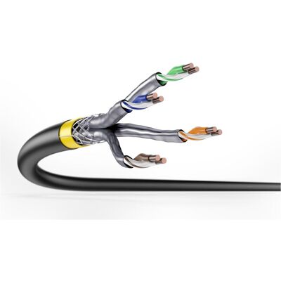 Digitus CAT 7A S/FTP Datenkabel - Erdverlegekabel, 1000 m Trommel, Simplex, PE (S/FTP, CAT7a), Netzwerkkabel Digitus CAT 7A S/FTP Datenkabel - Erdverlegekabel, 1000 m Trommel, Simplex, PE (S/FTP, CAT7a), Netzwerkkabel
