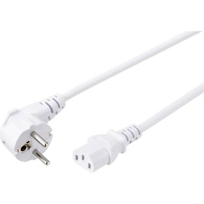 Sygonix SY-5043438 Weißer Anschlusskabel 5m - Kabel Sygonix SY-5043438 Weißer Anschlusskabel 5m - Kabel