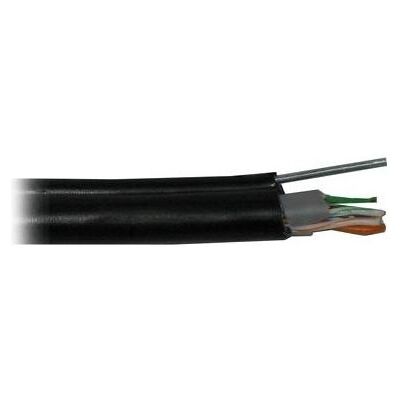 XtendLan Planet FTP kabel Cat5e 500 m / FTP kabel / venkovní / dvouplášť PE+PVC / nosné ocelové lanko / Fca (FTP, CAT5e), Netzwerkkabel XtendLan Planet FTP kabel Cat5e 500 m / FTP kabel / venkovní / dvouplášť PE+PVC / nosné ocelové lanko / Fca (FTP, CAT5e), Netzwerkkabel