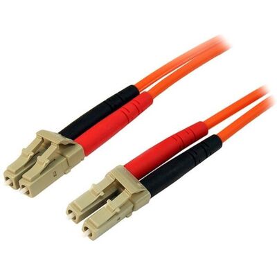 StarTech 1 m Multimode 50/125 Duplex LWL-Patchkabel LC - LC - Glasfaser Netzwerkkabel (1 m), Netzwerkkabel StarTech 1 m Multimode 50/125 Duplex LWL-Patchkabel LC - LC - Glasfaser Netzwerkkabel (1 m), Netzwerkkabel
