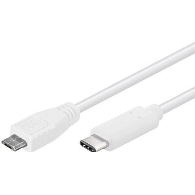 PremiumCord USB 3.1 Typ-C zu USB 2.0 Micro-B Kabel - 0,6m PremiumCord USB 3.1 Typ-C zu USB 2.0 Micro-B Kabel - 0,6m