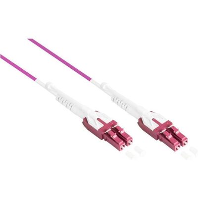 Kabelmeister SO-37754 - Patchkabel LWL Duplex OM4 (Multimode, 50125) LCLC,UNIBOOT, 15m (15 m), Netzwerkkabel Kabelmeister SO-37754 - Patchkabel LWL Duplex OM4 (Multimode, 50125) LCLC,UNIBOOT, 15m (15 m), Netzwerkkabel