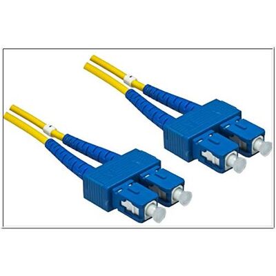 Dinic LWL Kabel OS1, 9µ, SC / SC Stecker, Single Mode, duplex, gelb, LSZH, 50m (50 m), Netzwerkkabel Dinic LWL Kabel OS1, 9µ, SC / SC Stecker, Single Mode, duplex, gelb, LSZH, 50m (50 m), Netzwerkkabel