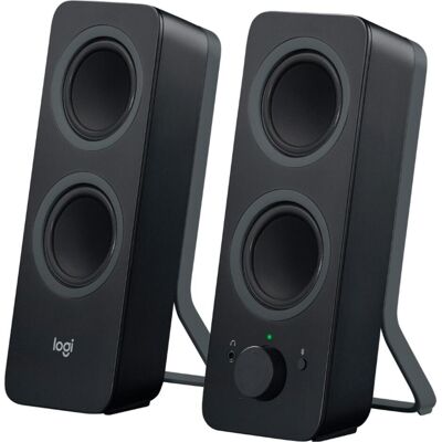 Logitech Z207, PC Lautsprecher, Schwarz Logitech Z207, PC Lautsprecher, Schwarz