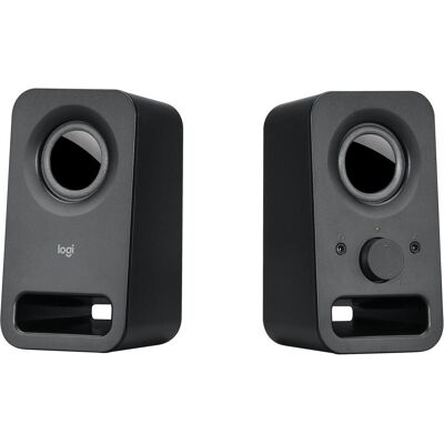 Logitech Z150, PC Lautsprecher, Schwarz Logitech Z150, PC Lautsprecher, Schwarz