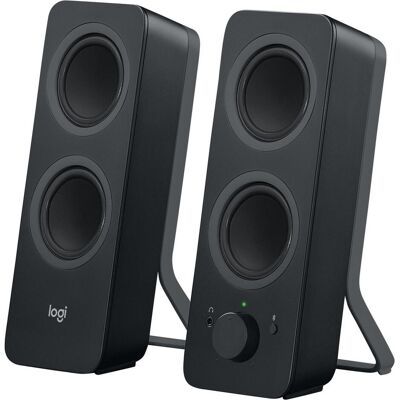 Logitech Z207, PC Lautsprecher, Schwarz Logitech Z207, PC Lautsprecher, Schwarz