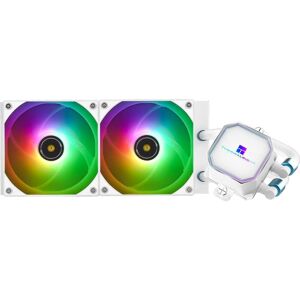 Thermalright Kit Watercooling AIO Frozen Prism RGB - 240mm (Blanc), CPU Wasserkühler, Weiss Thermalright Kit Watercooling AIO Frozen Prism RGB - 240mm (Blanc), CPU Wasserkühler, Weiss