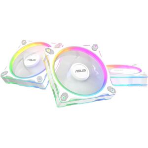 Asus PRIME MR120 FAN ARGB WHITE 3IN1 (120 mm, 3x), PC Lüfter, Weiss Asus PRIME MR120 FAN ARGB WHITE 3IN1 (120 mm, 3x), PC Lüfter, Weiss