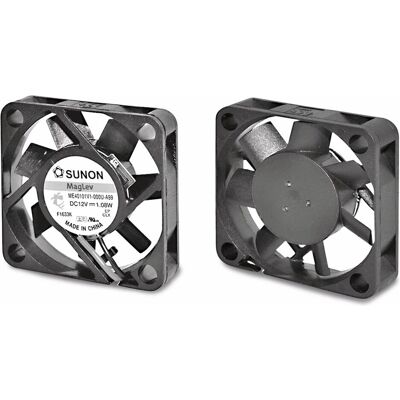Sunon Axiallüfter MF40100V21000UA99, 40x40x10 mm, 5 V- (40 mm), PC Lüfter, Schwarz Sunon Axiallüfter MF40100V21000UA99, 40x40x10 mm, 5 V- (40 mm), PC Lüfter, Schwarz
