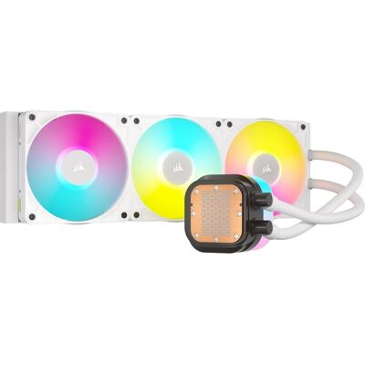 Corsair iCUE LINK TITAN 360 RX RGB, CPU Wasserkühler, Weiss Corsair iCUE LINK TITAN 360 RX RGB, CPU Wasserkühler, Weiss