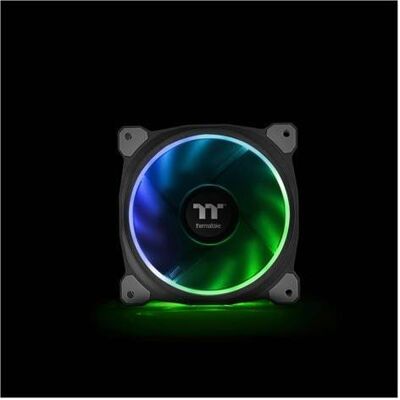 Thermaltake Riing Plus 12 RGB TT Premium Edition (120 mm, 5x), PC Lüfter, Schwarz Thermaltake Riing Plus 12 RGB TT Premium Edition (120 mm, 5x), PC Lüfter, Schwarz