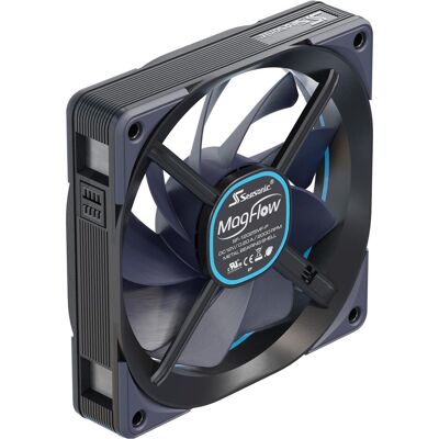 Seasonic Lüfter MagFlow 1225PWM (120 mm, 1x), PC Lüfter, Schwarz Seasonic Lüfter MagFlow 1225PWM (120 mm, 1x), PC Lüfter, Schwarz