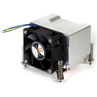 Dynatron K666R1 Tower CPU-Khler 2U fr Sockel 1150, 1151, 1155, 1156, 1200 aktiv (64 mm), CPU Kühler, Silber, Schwarz Dynatron K666R1 Tower CPU-Khler 2U fr Sockel 1150, 1151, 1155, 1156, 1200 aktiv (64 mm), CPU Kühler, Silber, Schwarz