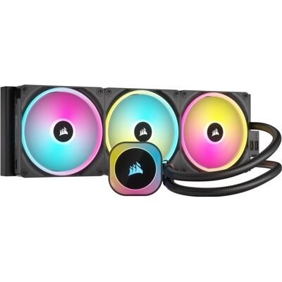 Corsair iCUE LINK H170i RGB AIO, CPU Wasserkühler, Schwarz Corsair iCUE LINK H170i RGB AIO, CPU Wasserkühler, Schwarz