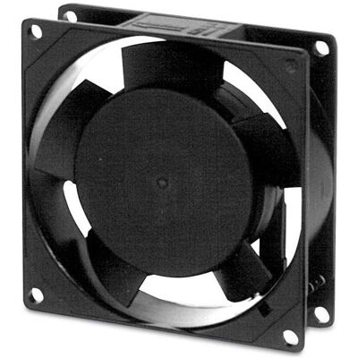 Sunon Axiallüfter SF23092A2092HST, 92x92x25 mm, 230 V (92 mm), PC Lüfter, Schwarz Sunon Axiallüfter SF23092A2092HST, 92x92x25 mm, 230 V (92 mm), PC Lüfter, Schwarz