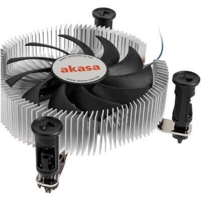 Akasa AK-CC6601EP01 Low Profile CPU-Kühler - Sockel LGA 1700 (26.92 mm), CPU Kühler, Grau, Mehrfarbig, Transparent, Silber, Schwarz Akasa AK-CC6601EP01 Low Profile CPU-Kühler - Sockel LGA 1700 (26.92 mm), CPU Kühler, Grau, Mehrfarbig, Transparent, Silber, Schwarz