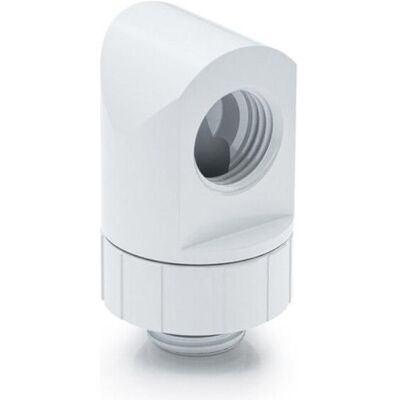 Bitspower - Artemis Rotary 90‑Degree Extender - Arctic White - Wasser Kühlung Zubehör Bitspower - Artemis Rotary 90‑Degree Extender - Arctic White - Wasser Kühlung Zubehör