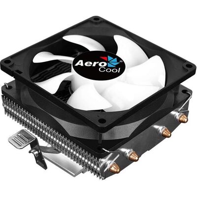 Aerocool Air Frost 4 Prozessor Kühler (78 mm), CPU Kühler, Schwarz Aerocool Air Frost 4 Prozessor Kühler (78 mm), CPU Kühler, Schwarz