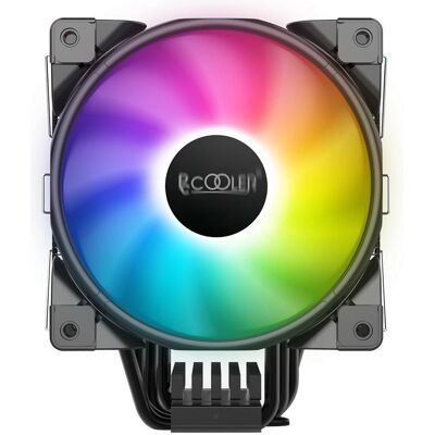 Pccooler GI-D56A Halo FRGB (151 mm), CPU Kühler, Mehrfarbig Pccooler GI-D56A Halo FRGB (151 mm), CPU Kühler, Mehrfarbig