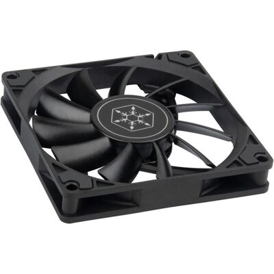 Silverstone Air Slimmer SST-AS90B Slim-Lüfter (92 mm, 1x), PC Lüfter, Schwarz Silverstone Air Slimmer SST-AS90B Slim-Lüfter (92 mm, 1x), PC Lüfter, Schwarz