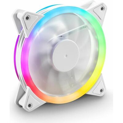 Sharkoon SHARK Blades PWM RGB Fan White (120 mm, 1x), PC Lüfter, Weiss Sharkoon SHARK Blades PWM RGB Fan White (120 mm, 1x), PC Lüfter, Weiss