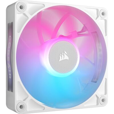 Corsair RX MAX RGB Series, iCUE LINK RX120 MAX RGB White, 120mm RGB Fan, Single Fan (120 mm, 1x), PC Lüfter, Weiss Corsair RX MAX RGB Series, iCUE LINK RX120 MAX RGB White, 120mm RGB Fan, Single Fan (120 mm, 1x), PC Lüfter, Weiss