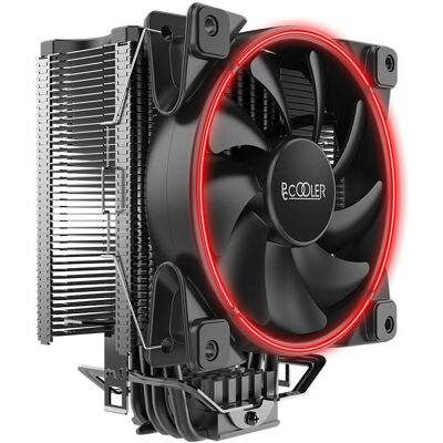 Pccooler GI-X6R Corona Rot (148 mm), CPU Kühler, Rot Pccooler GI-X6R Corona Rot (148 mm), CPU Kühler, Rot
