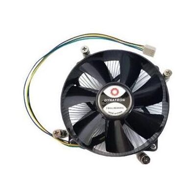 Dynatron Q9 Intel CPU cooler 2U LGA1700 aluminum extruded heat sink push-pin mounting type active wi (41 mm), CPU Kühler, Silber Dynatron Q9 Intel CPU cooler 2U LGA1700 aluminum extruded heat sink push-pin mounting type active wi (41 mm), CPU Kühler, Silber