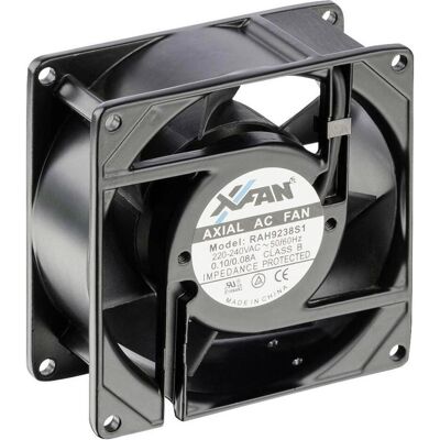 PAPST AC-Axiallüfter 230VAC 50m³/h (92 mm, 1x), PC Lüfter, Schwarz PAPST AC-Axiallüfter 230VAC 50m³/h (92 mm, 1x), PC Lüfter, Schwarz