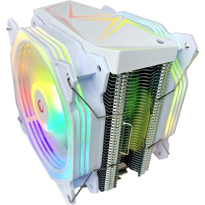 Rampage Chłodzenie CPU Octagon C60 (OCTAGONC60-WHITE) (155 mm), CPU Kühler, Weiss Rampage Chłodzenie CPU Octagon C60 (OCTAGONC60-WHITE) (155 mm), CPU Kühler, Weiss