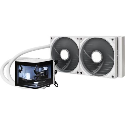 TRYX PANORAMA Komplett-Wasserkühlung - 280 mm, weiss, CPU Wasserkühler, Weiss TRYX PANORAMA Komplett-Wasserkühlung - 280 mm, weiss, CPU Wasserkühler, Weiss