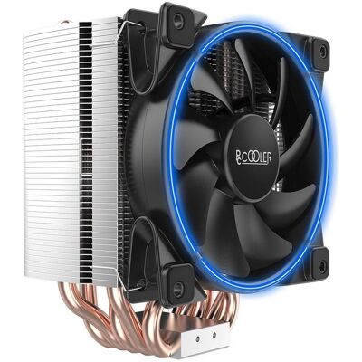 Pccooler GI-H58U Corona Blau (152 mm), CPU Kühler, Blau Pccooler GI-H58U Corona Blau (152 mm), CPU Kühler, Blau