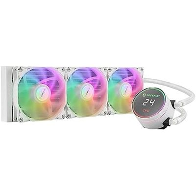 Unykach AquaStorm White 360, CPU Wasserkühler, Mehrfarbig, Weiss Unykach AquaStorm White 360, CPU Wasserkühler, Mehrfarbig, Weiss