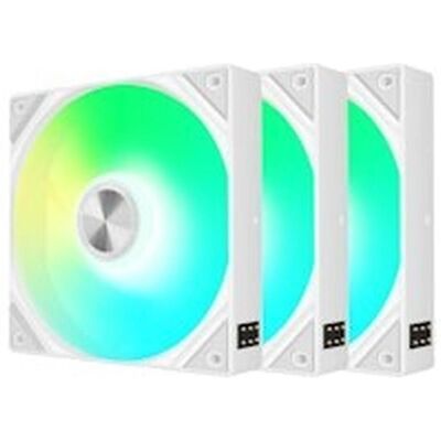 TRYX ROTA SL ARGB Reverse Lüfter - 3er-Pack, 120mm, weiss (120 mm, 3x), PC Lüfter, Weiss TRYX ROTA SL ARGB Reverse Lüfter - 3er-Pack, 120mm, weiss (120 mm, 3x), PC Lüfter, Weiss