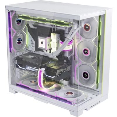 Lian-Li Uni (120 mm, 3x), PC Lüfter, Weiss Lian-Li Uni (120 mm, 3x), PC Lüfter, Weiss