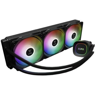 Gamdias Liquid KA hler Aura GL360 Lite WakA retail, CPU Wasserkühler, Schwarz Gamdias Liquid KA hler Aura GL360 Lite WakA retail, CPU Wasserkühler, Schwarz