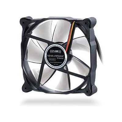Noiseblocker Multiframe MF12-P (120 mm, 1x), PC Lüfter, Schwarz Noiseblocker Multiframe MF12-P (120 mm, 1x), PC Lüfter, Schwarz