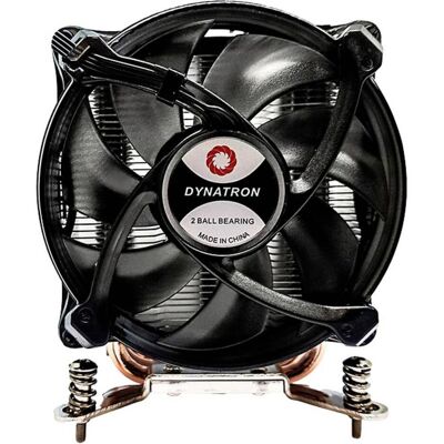 Dynatron Q6 Intel CPU cooler 3U LGA1700 Aluminum Fins with 4 Heat Pipes with H.C.C. Technology Activ (110 mm), CPU Kühler, Schwarz Dynatron Q6 Intel CPU cooler 3U LGA1700 Aluminum Fins with 4 Heat Pipes with H.C.C. Technology Activ (110 mm), CPU Kühler, Schwarz