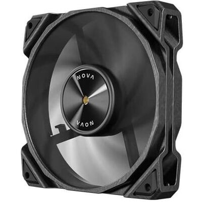 Antec The Nova 120 is a high-powered fan with a simple look that supports up to 3200 rpm (120 mm, 1x), PC Lüfter, Schwarz Antec The Nova 120 is a high-powered fan with a simple look that supports up to 3200 rpm (120 mm, 1x), PC Lüfter, Schwarz