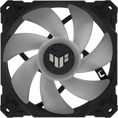Asus TUF Gaming TF120 ARGB (120 mm, 1x), PC Lüfter, Schwarz Asus TUF Gaming TF120 ARGB (120 mm, 1x), PC Lüfter, Schwarz